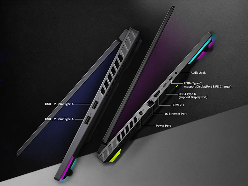 ASUS ROG Strix G16 Anschlüsse