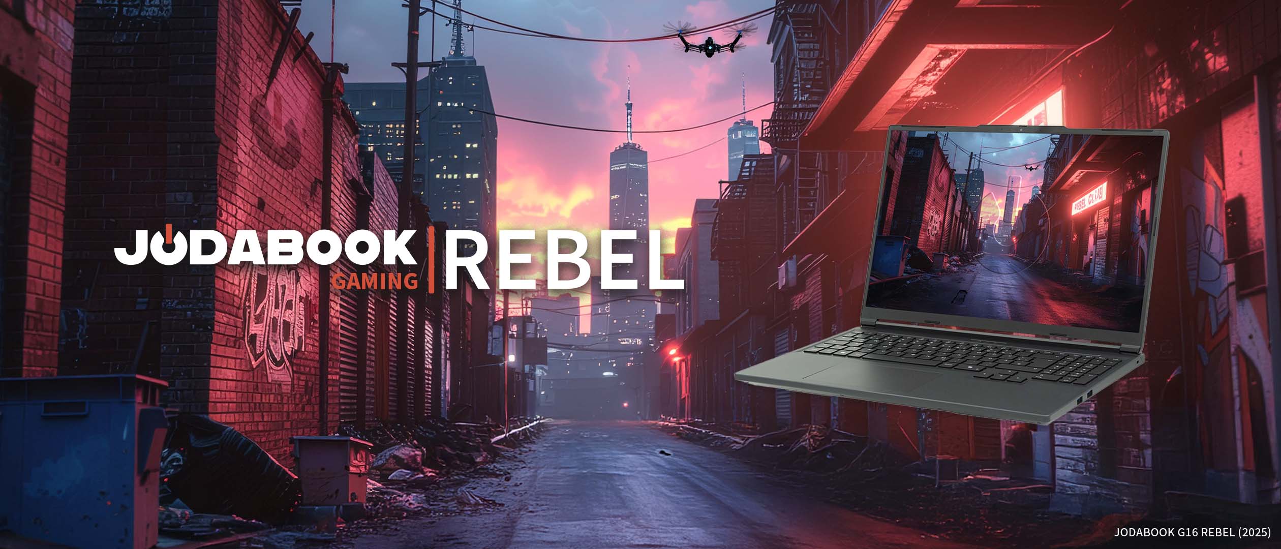 JodaBook G16 Rebel – Gaming & Creator Performance